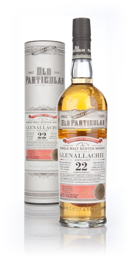 Glenallachie 22 Year Old 1992 (cask 10422) - Old Particular (Douglas Laing) 70cl