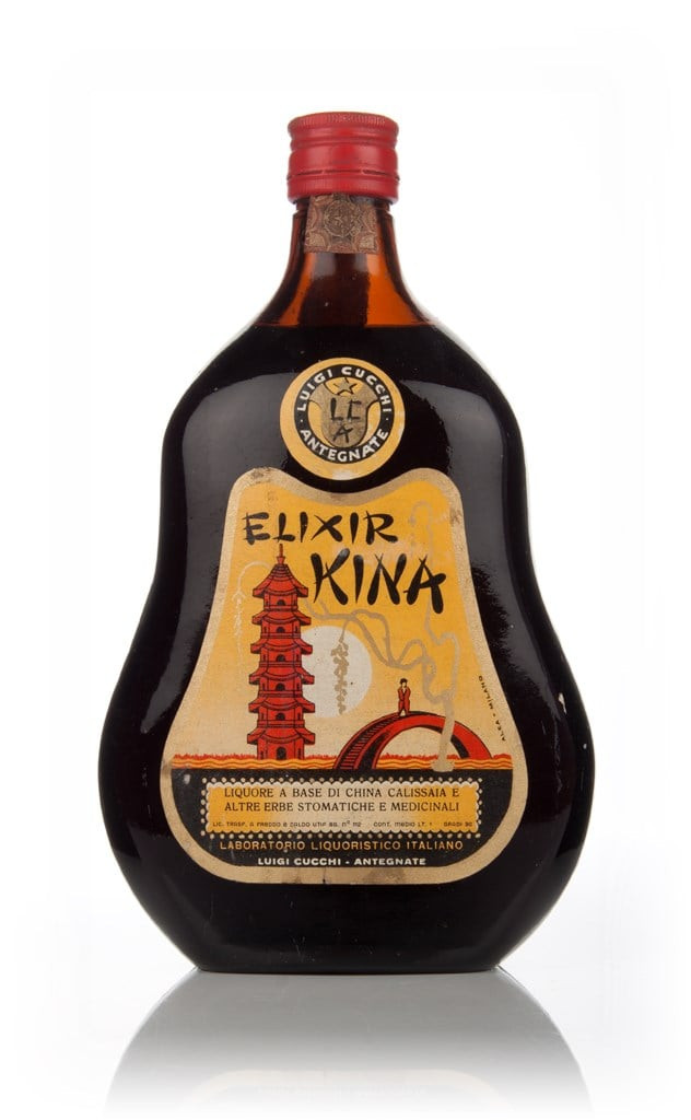 Luigi Cucchi Elixir Kina - 1960s 100cl