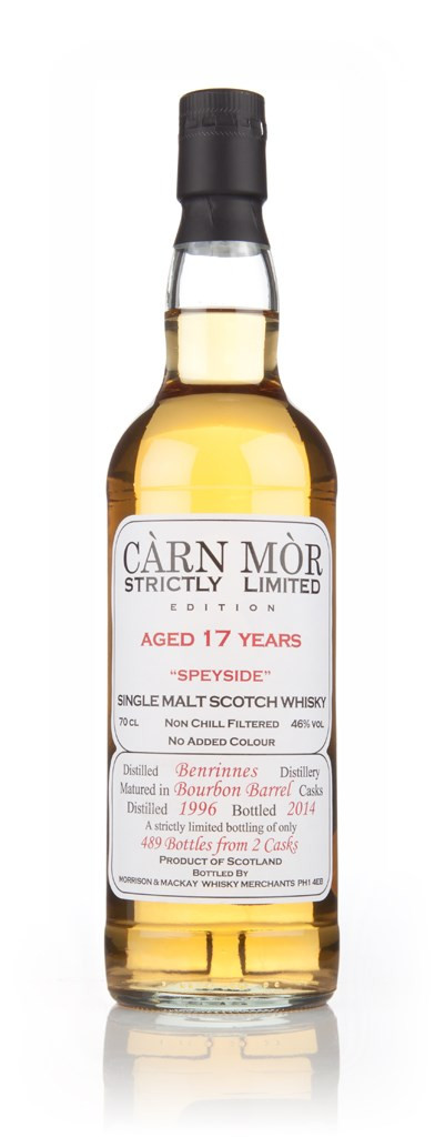 Benrinnes 17 Year Old 1996 - Strictly Limited (Càrn Mòr) 70cl