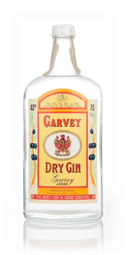 Garvey Dry Gin - 1970s 75cl