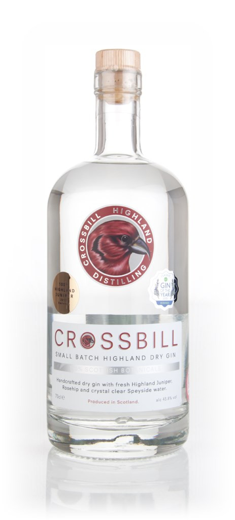 Crossbill Small Batch Highland Dry Gin 70cl