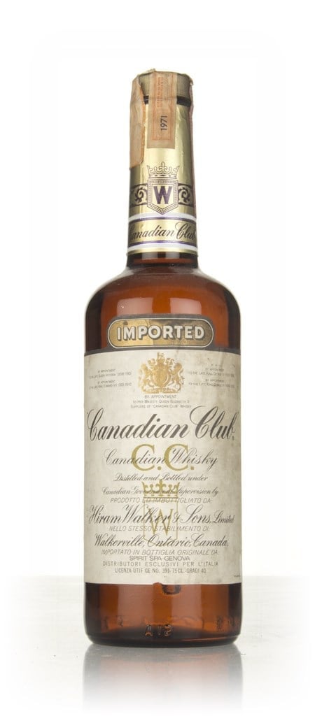 Canadian Club Whisky - 1971 75cl