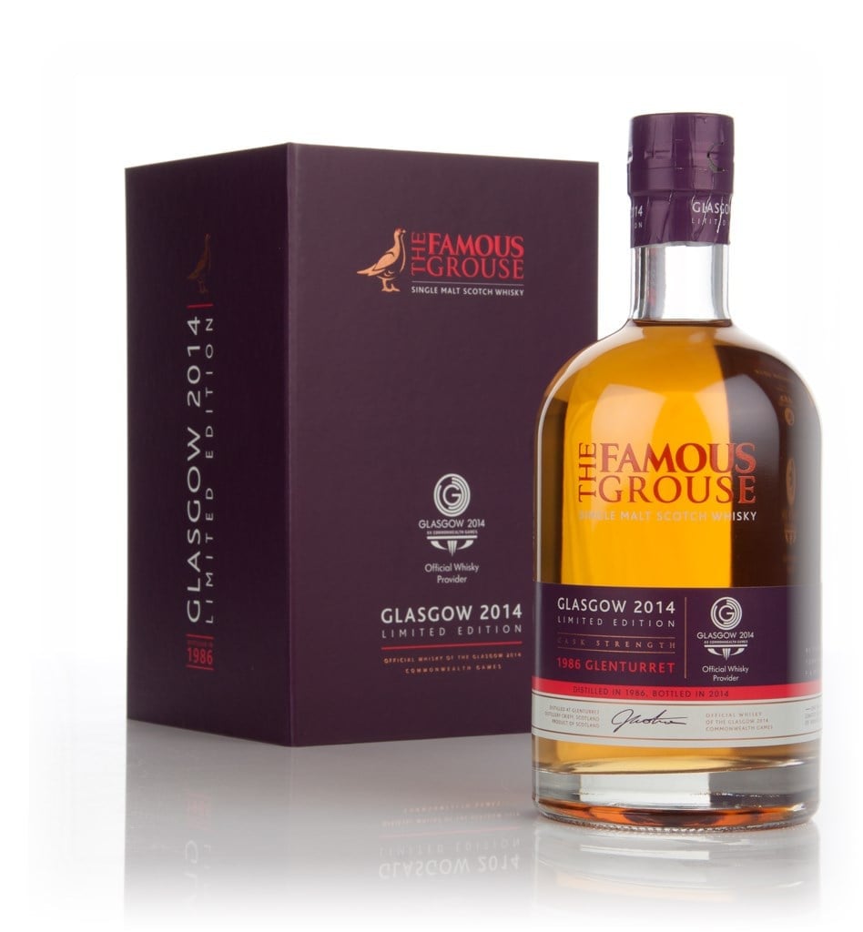 Glenturret 1986 (bottled 2014) - Famous Grouse Commonwealth Games Glasgow 2014