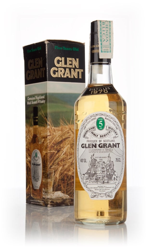 Glen Grant 5 Year Old (Boxed) - distilled 1970 75cl