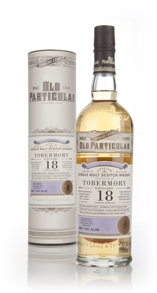 Tobermory 18 Year Old 1996 (cask 10361) - Old Particular (Douglas Laing) 70cl