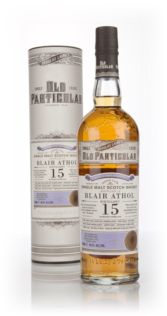 Blair Athol 15 Year Old 1998 (cask 10342) - Old Particular (Douglas Laing) 70cl