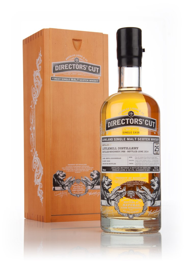 Littlemill 25 Year Old 1988 (cask 10349) - Directors' Cut (Douglas Laing) 70cl