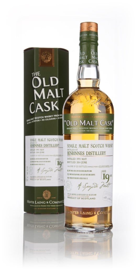 Benrinnes 19 Year Old 1995 (cask 10577) - Old Malt Cask (Hunter Laing) 70cl