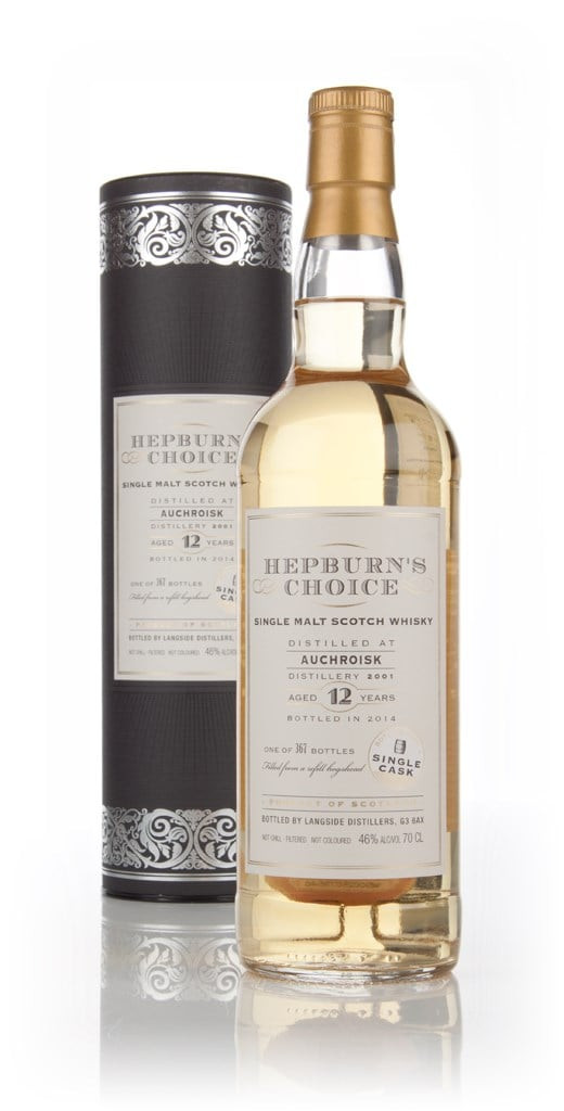 Auchroisk 12 Year Old 2001 - Hepburn's Choice (Langside) 70cl