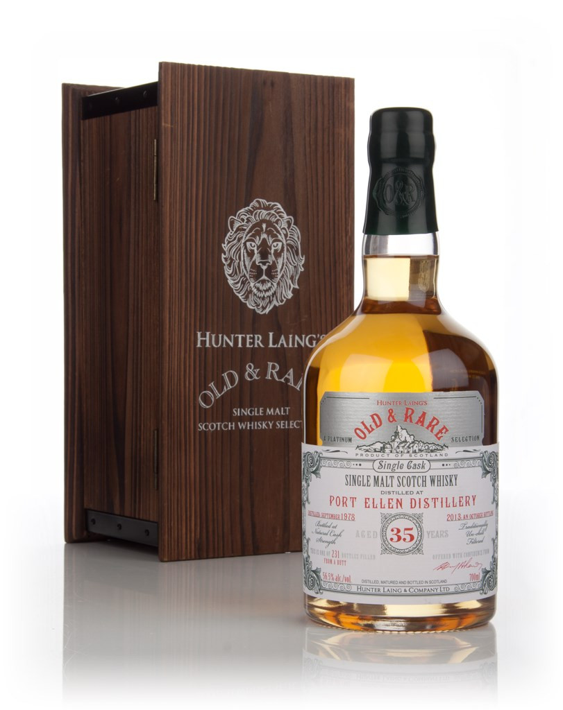Port Ellen 35 Year Old 1978 - Old & Rare Platinum (Hunter Laing) 70cl