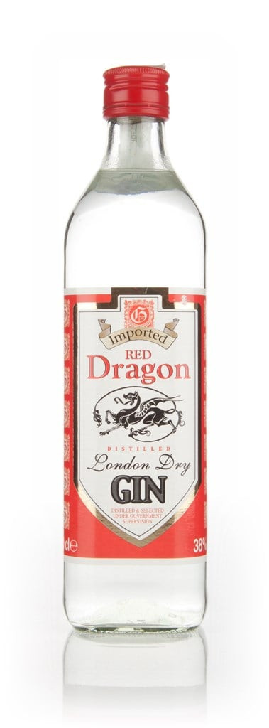 Red Dragon London Dry Gin - 2000s 70cl