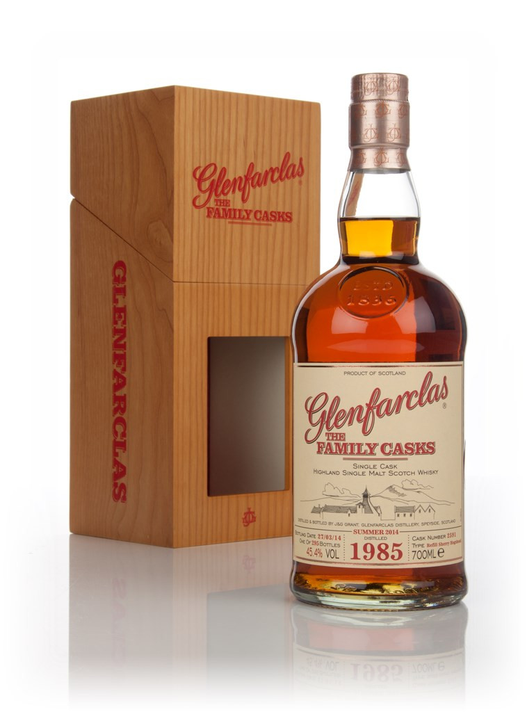 Glenfarclas 1985 (cask 2591) Family Cask Summer 2014 Release 70cl