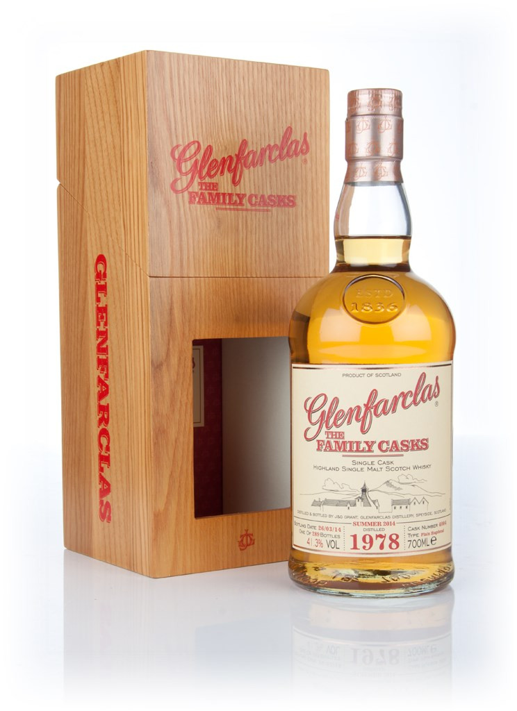 Glenfarclas 1978 (cask 4004) Family Cask Summer 2014 Release  70cl