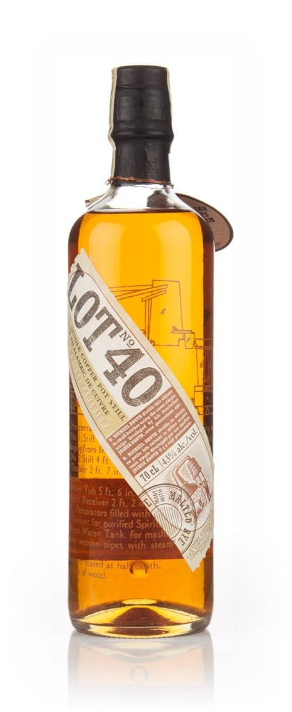 Lot 40 Rye Whisky - Early 2000s 70cl