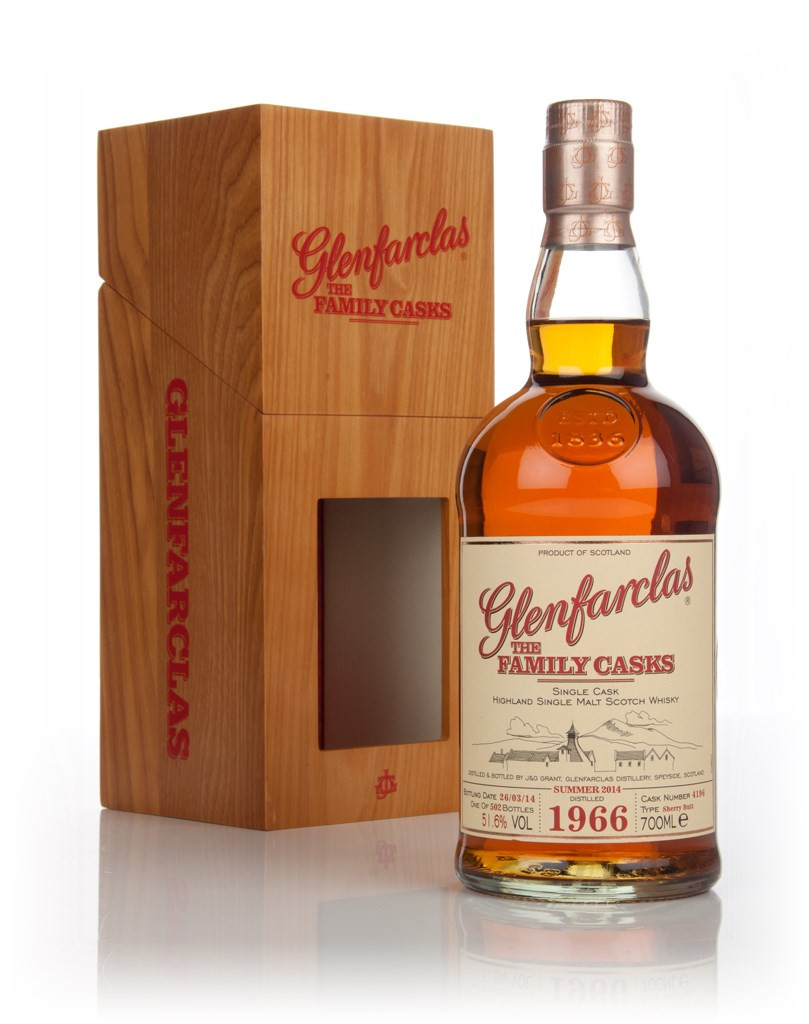 Glenfarclas 1966 (cask 4196) Family Cask Summer 2014 Release 70cl