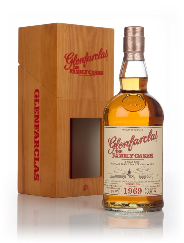 Glenfarclas 1969 (cask 2454) Family Cask Summer 2014 Release 70cl