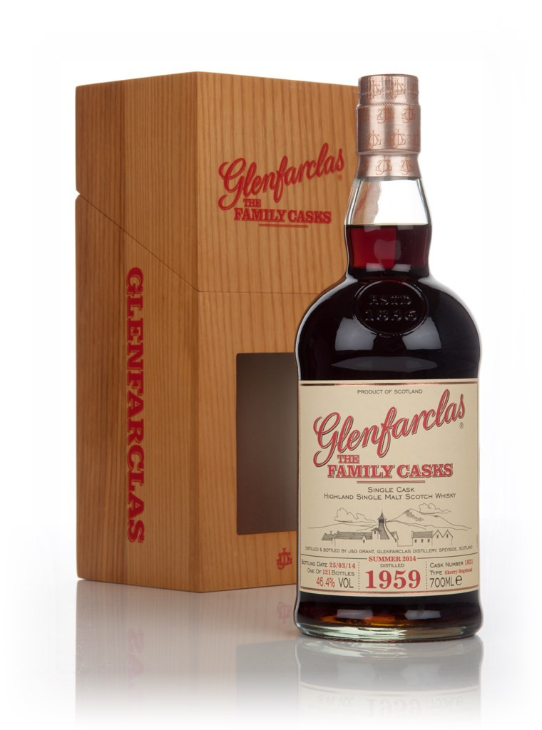 Glenfarclas 1959 (cask 1821) Family Cask Summer 2014 Release 70cl