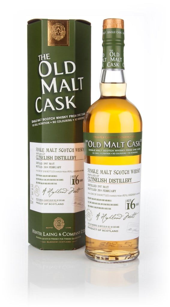 Clynelish 16 Year Old 1997 (cask 10298) - Old Malt Cask (Hunter Laing)  70cl