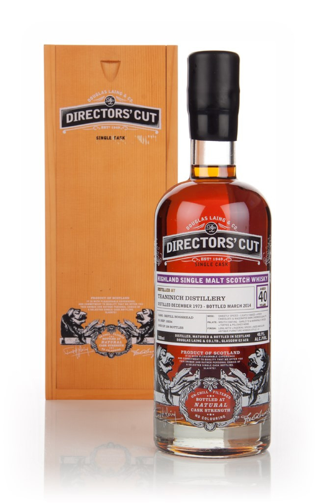 Teaninich 40 Year Old 1973 (cask 10234) - Directors' Cut (Douglas Laing) 70cl