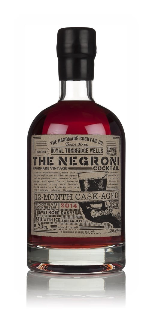 Cask-Aged Negroni Cocktail 2014 (12 Months) 70cl