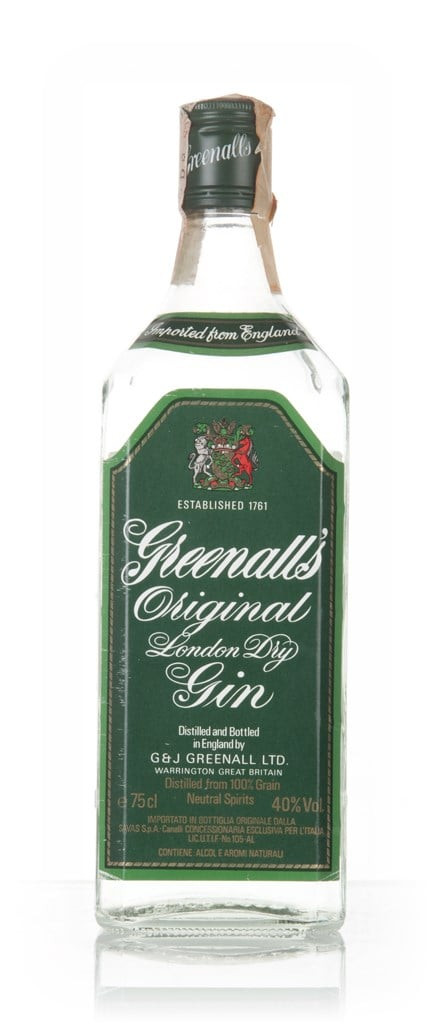 Greenall's Original London Dry Gin - 1980s 75cl