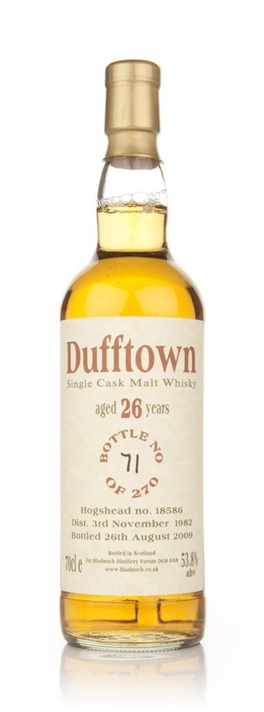 Dufftown 26 Year Old 1982 (Bladnoch Bottling)