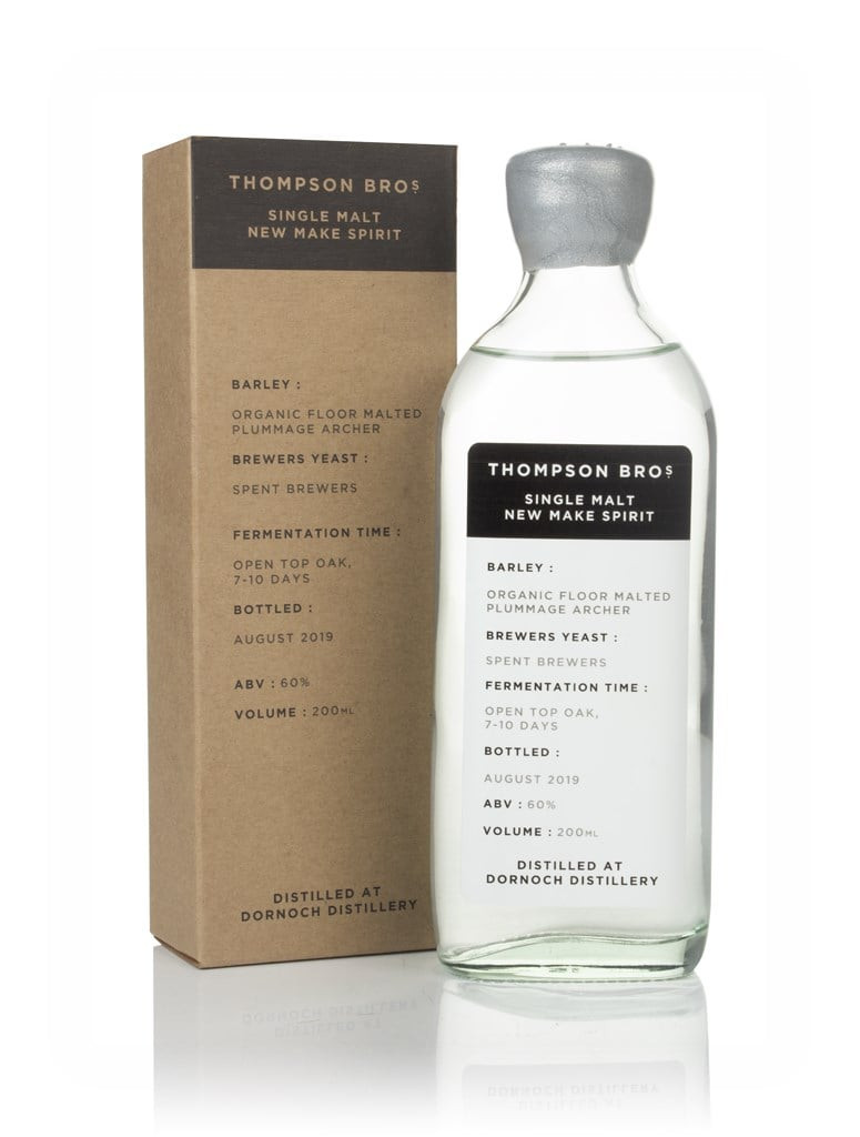 Thompson Bros. Single Malt New Make Spirit 20cl