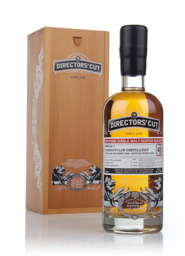 Tamnavulin 45 Year Old 1968 (cask 10279) - Directors' Cut (Douglas Laing) 70cl
