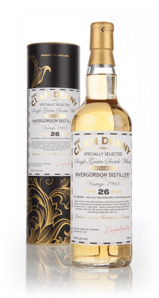 Invergordon 26 Year Old 1988 (cask 10250) - The Clan Denny (Douglas Laing) 70cl