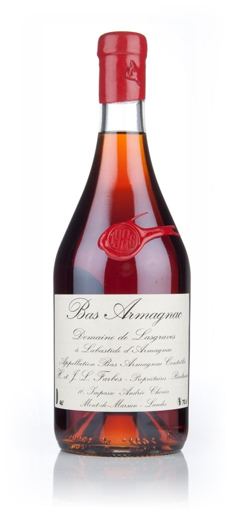 Domaine de Lasgraves Vintage 1986 Bas Armagnac 70cl