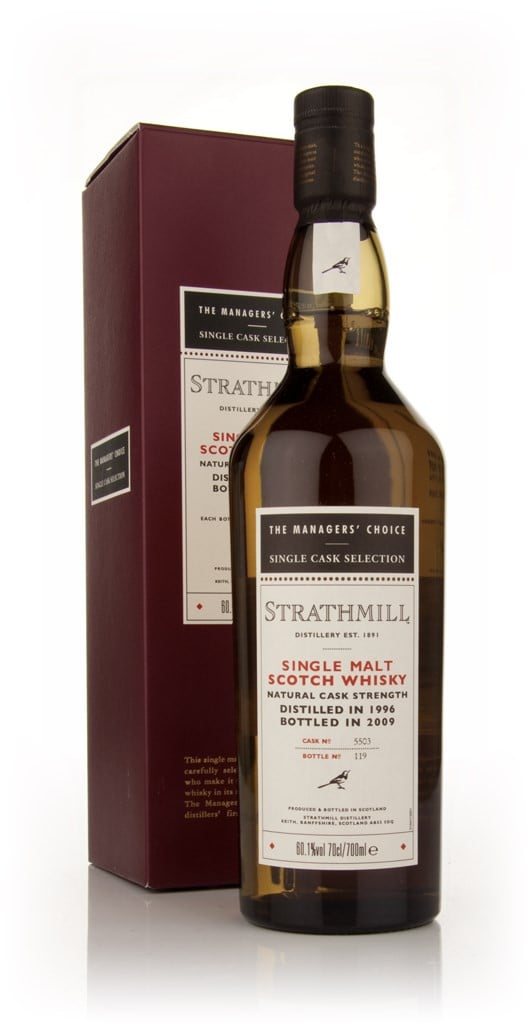 Strathmill 1996 - Managers Choice 70cl