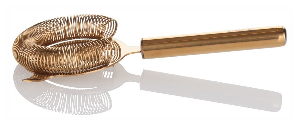Urban Bar Gold Plated Hawthorne Strainer