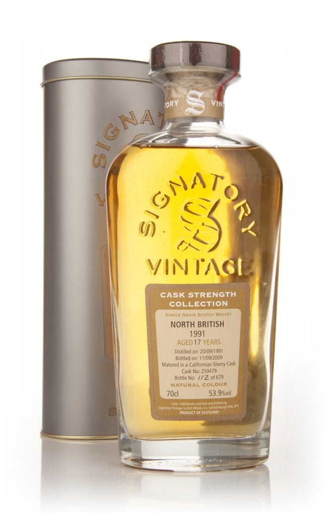 North British 17 Year Old 1991 - Cask Strength Collection (Signatory) 70cl