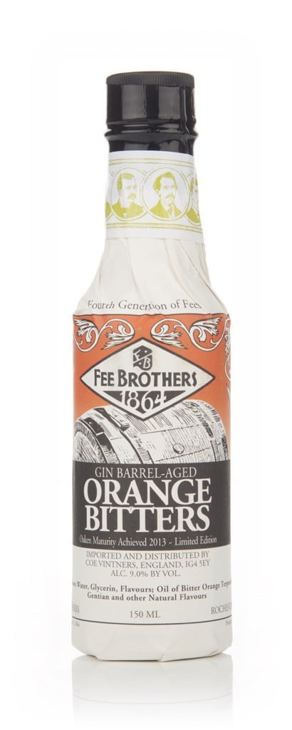 Fee Brothers Gin Barrel-Aged Orange Bitters 15cl