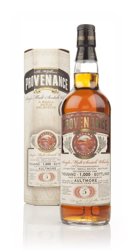Aultmore 5 Year Old - Provenance (Douglas Laing) - Commemorative 1,000th Bottling Edition 70cl