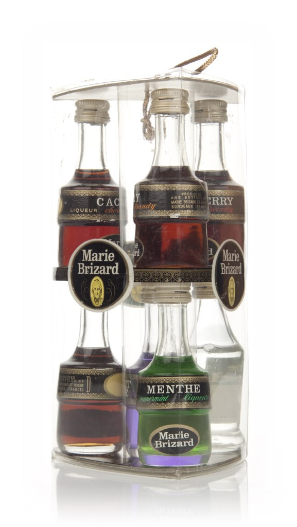 Marie Brizard Mixed Mini Liqueurs (7) - 1970s