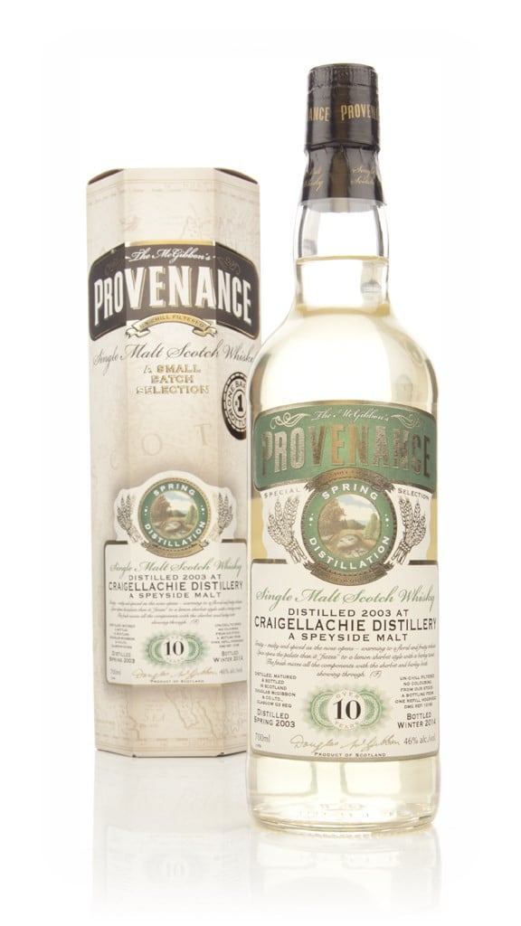 Craigellachie 10 Year Old 2003 (Cask 10180) - Provenance (Douglas Laing) 70cl