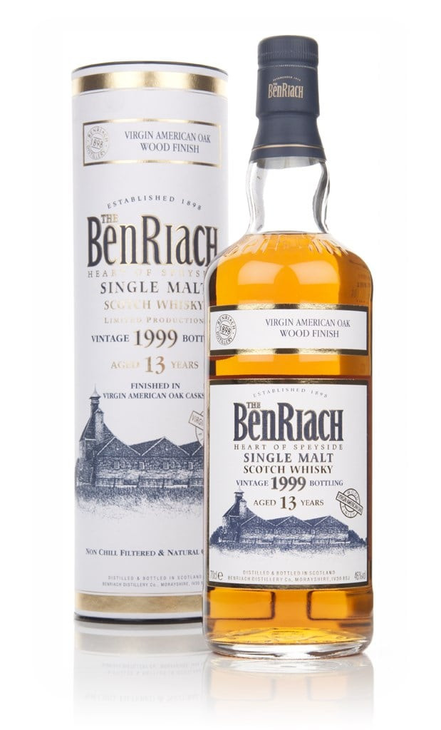 BenRiach 13 Year Old 1999 - Virgin American Oak Finish 70cl