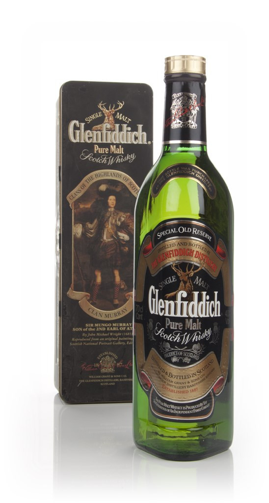 Glenfiddich Pure Malt - Clans of the Highlands (Clan Murray) - 1990s 70cl