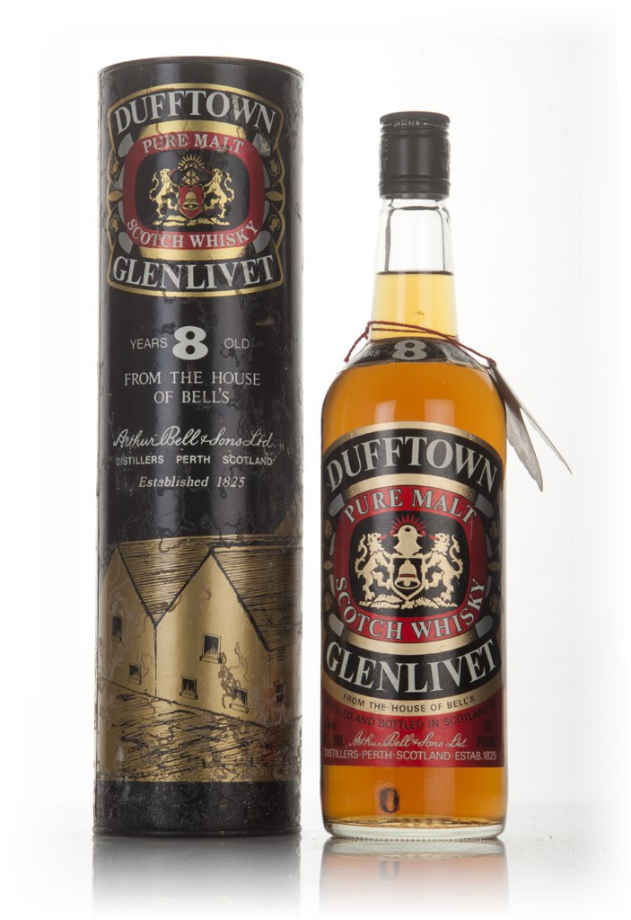 Dufftown Glenlivet 8 Year Old - 1980s 70cl