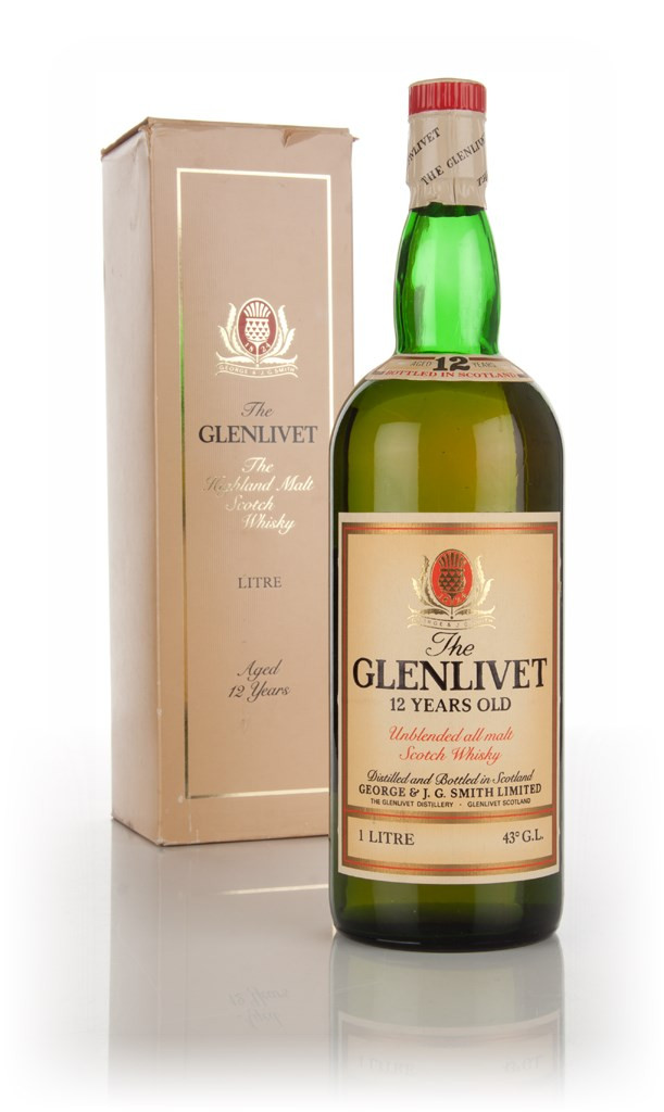 The Glenlivet 12 Year Old - 1970s (1L) 100cl