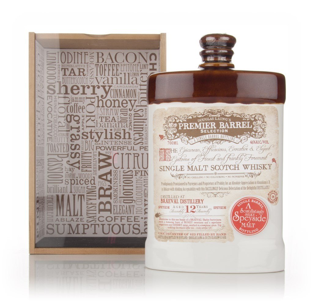 Braeval 12 Year Old (outturn of 423) - Premier Barrel (Douglas Laing) 70cl