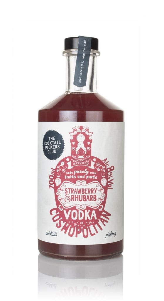The Cocktail Pickers Club Strawberry & Rhubarb Cosmopolitan 70cl