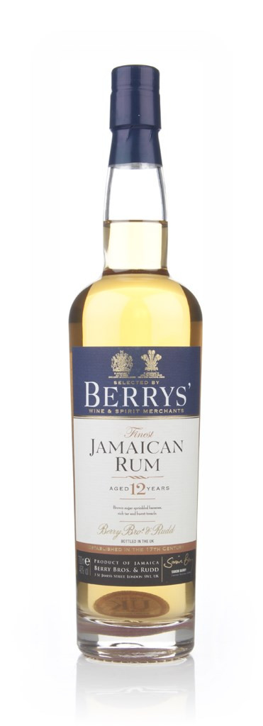 Jamaica 12 Year Old Rum (Berry Bros & Rudd) 70cl