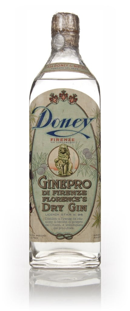 Doney & Nipote Florentine Dry Gin - 1933-44 75cl