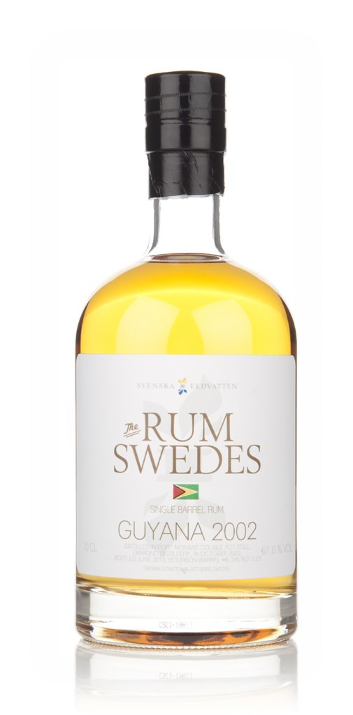 Diamond Distillery 2002 (cask 6) Guyana Single Barrel Rum  - The Rum Swedes (Svenska Eldvatten) 70cl