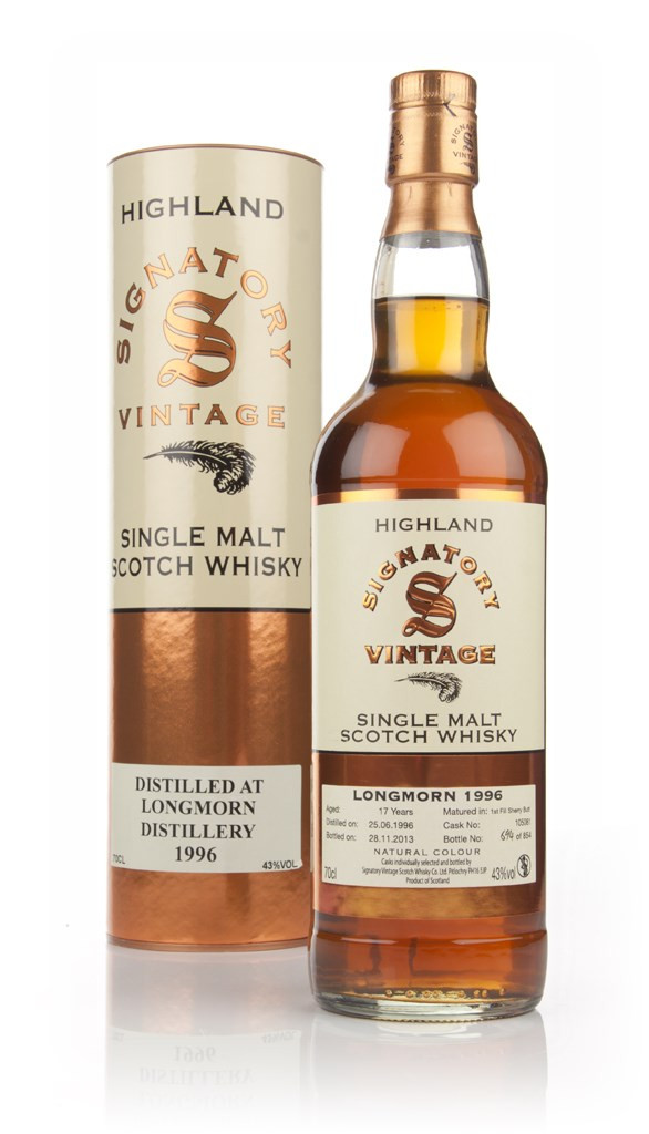 Longmorn 17 Year Old 1996 (cask 105081) - (Signatory) 70cl