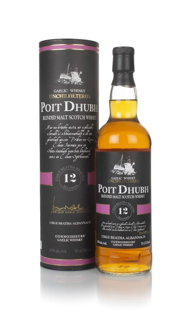 Poit Dhubh 12 Year Old 70cl