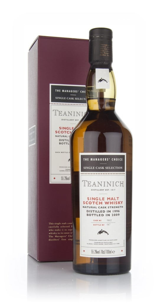Teaninich 1996 - Managers Choice 70cl