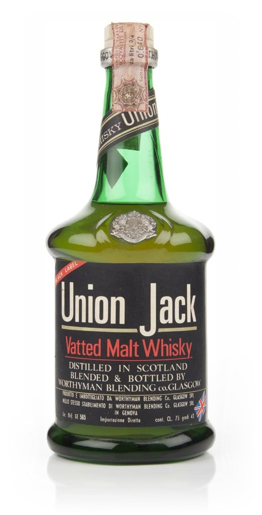 Union Jack Whisky - 1970s 75cl